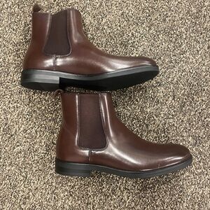 Alfani Dark Brown Men's Chelsea Boots